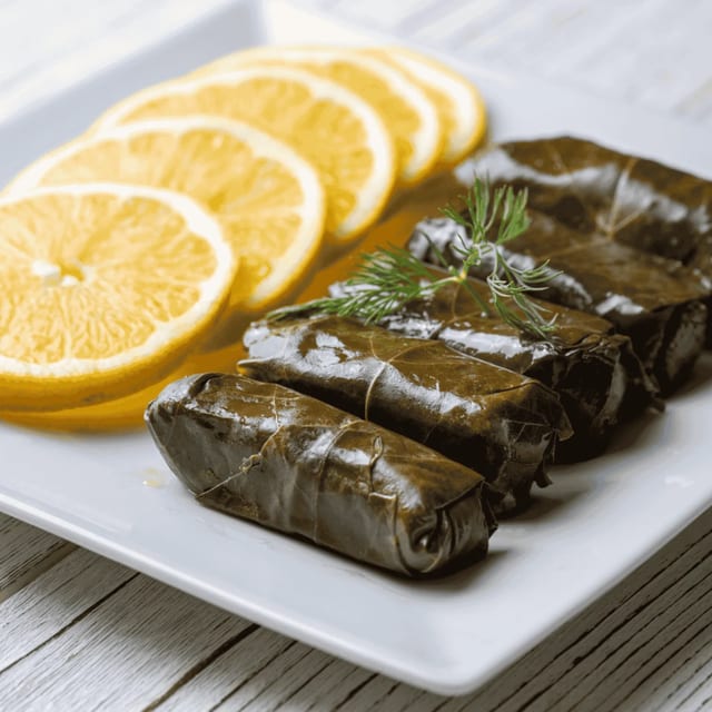 Grape Leaves.