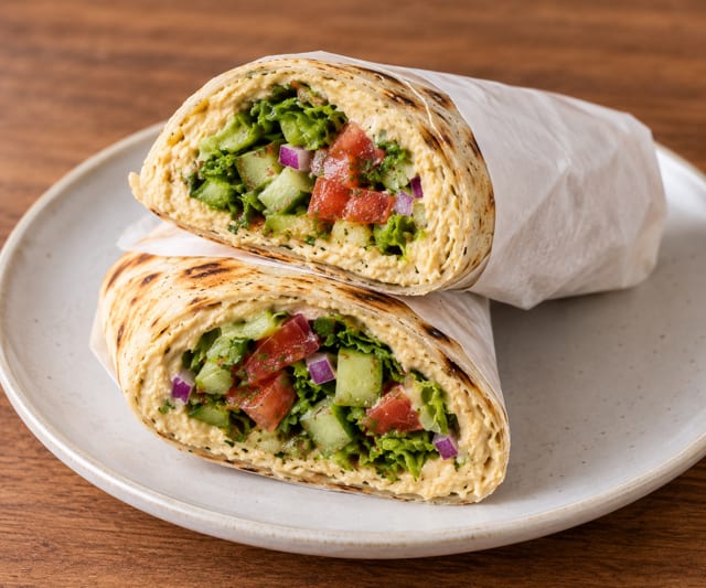 Hummos Wrap.