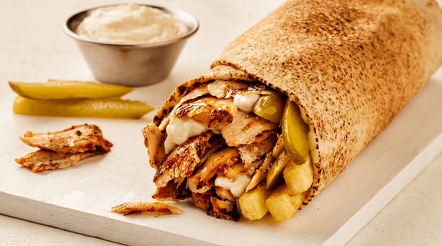 Chicken Shawerma.