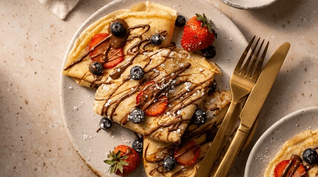 Nutella Crepe.