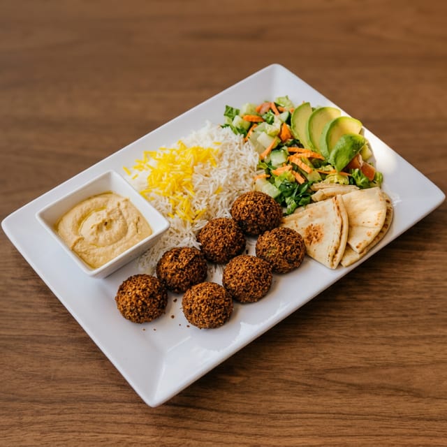 Falafel Plate.